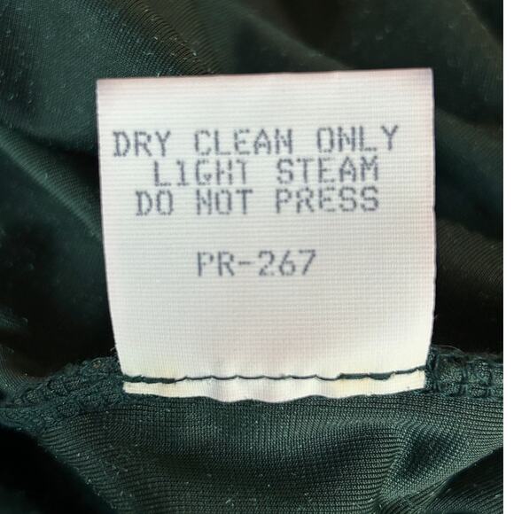 Vintage 90s Burnout Velvet Maxi Dress w/ Jacket Green 10P Holiday Party Y2K Goth - Picture 12 of 12